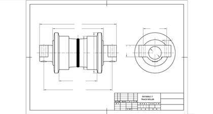 DX1000 Track Roller